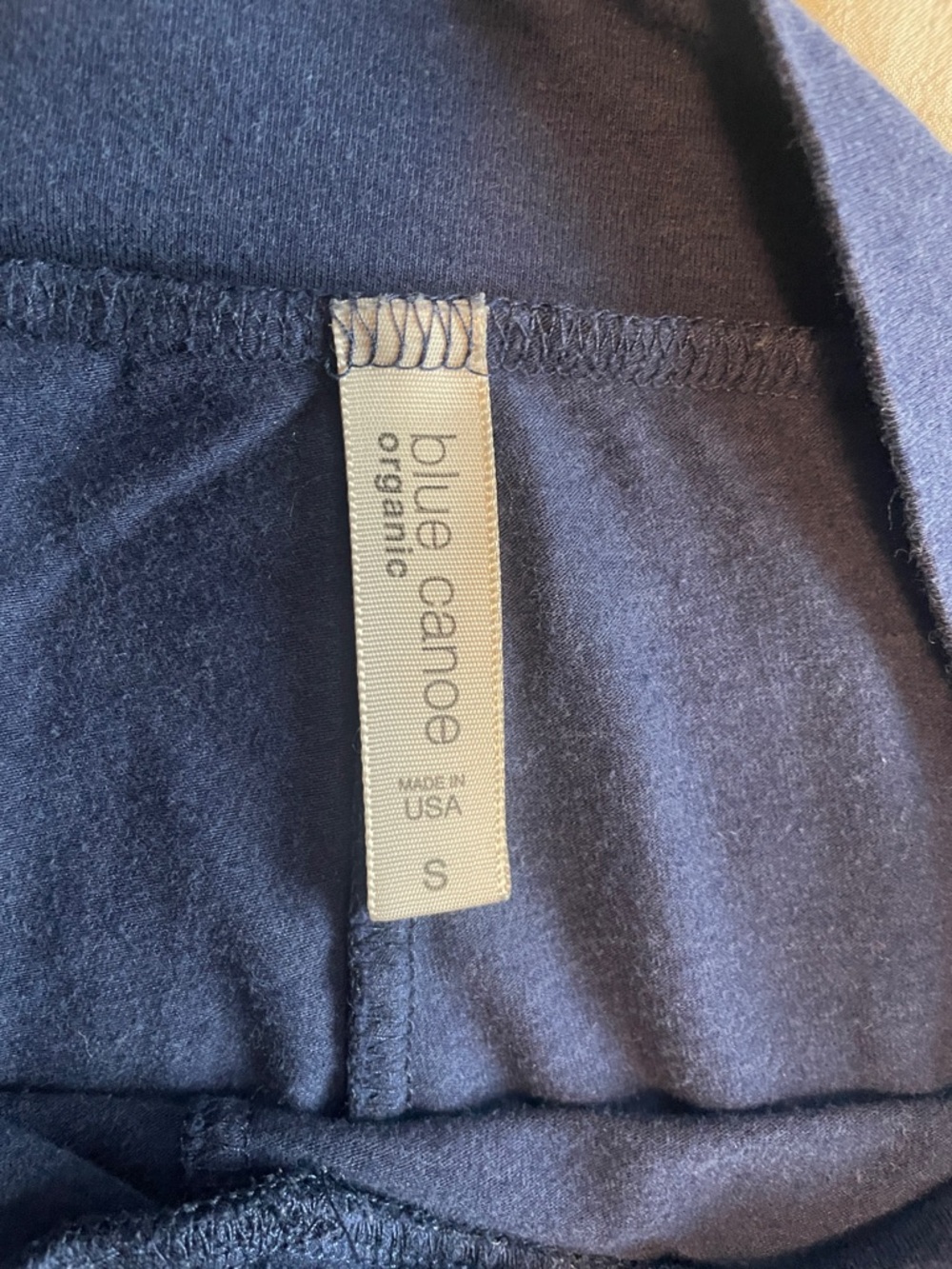 Blue Canoe Organic Cotton Women's Navy Pants size S - Picture 2 of 5